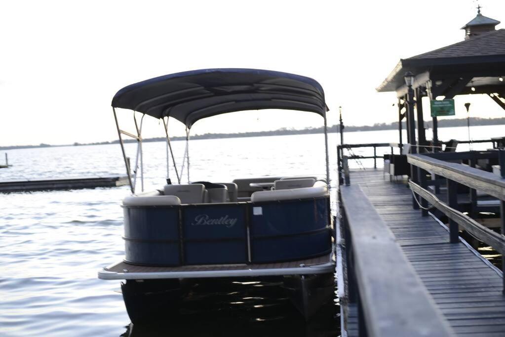 Lakefront Duplex With Pontoon Boat 2 Bedroom Home Mount Dora Exterior foto