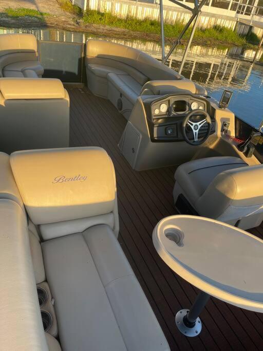 Lakefront Duplex With Pontoon Boat 2 Bedroom Home Mount Dora Exterior foto