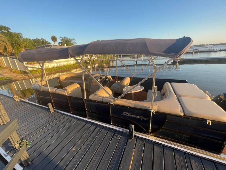 Lakefront Duplex With Pontoon Boat 2 Bedroom Home Mount Dora Exterior foto