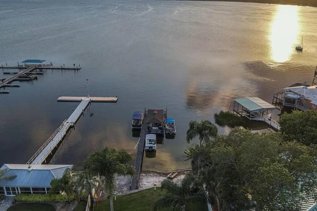 Lakefront Duplex With Pontoon Boat 2 Bedroom Home Mount Dora Exterior foto